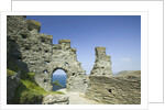 Ruins of Tintagel Castle by Anonymous