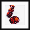 Round Cut Rubies by Anonymous