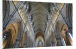 Nave of Southwark Cathedral in London by Anonymous