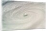 Eye of Hurricane Dean Seen from Space by Anonymous