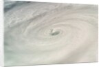 Eye of Hurricane Dean Seen from Space by Anonymous