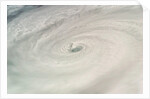 Eye of Hurricane Dean Seen from Space by Anonymous