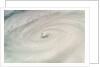 Eye of Hurricane Dean Seen from Space by Anonymous