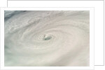 Eye of Hurricane Dean Seen from Space by Anonymous