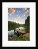 Pier on Cannop Ponds by Anonymous