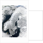 Scandinavian Peninsula in Winter by Anonymous
