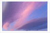 Lenticular Clouds at Sunset by Anonymous