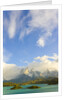 Spectacular View of Mountains and Lake by Anonymous