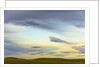 Prairie under Cloudy Sky at Sunset by Anonymous