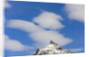 Clouds above Mountain Peak by Anonymous