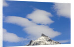 Clouds above Mountain Peak by Anonymous