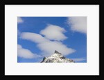 Clouds above Mountain Peak by Anonymous