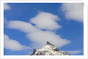 Clouds above Mountain Peak by Anonymous