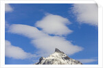 Clouds above Mountain Peak by Anonymous