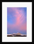 Clouds above Mountains at Sunrise by Anonymous
