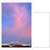 Clouds above Mountains at Sunrise by Anonymous