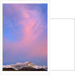 Clouds above Mountains at Sunrise by Anonymous