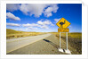 Greater Rhea Crossing Sign on Rural Road by Anonymous