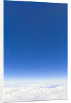 Clear Sky above Cumulus Clouds by Anonymous