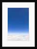 Clear Sky above Cumulus Clouds by Anonymous
