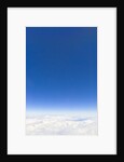 Clear Sky above Cumulus Clouds by Anonymous