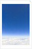 Clear Sky above Cumulus Clouds by Anonymous