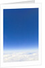 Clear Sky above Cumulus Clouds by Anonymous