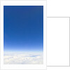 Clear Sky above Cumulus Clouds by Anonymous