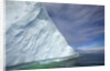 Massive Iceberg Floating in Sea by Anonymous