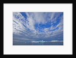 Clouds Above Sea and Snow-covered Coast by Anonymous