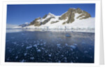 Snowy Mountains on Coast by Anonymous