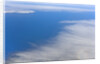 Aerial View of Clouds and Ocean near Chile by Anonymous