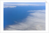Aerial View of Clouds and Ocean near Chile by Anonymous