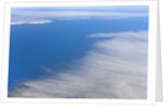 Aerial View of Clouds and Ocean near Chile by Anonymous