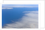 Aerial View of Clouds and Ocean near Chile by Anonymous