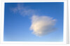 Cumulus Cloud in Blue Sky by Anonymous