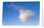 Cumulus Cloud in Blue Sky by Anonymous