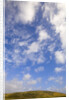 Cumulus Clouds above Hill by Anonymous