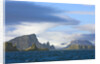 Dramatic Mountain Range Rising from Coast by Anonymous