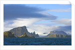 Dramatic Mountain Range Rising from Coast by Anonymous