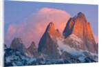 Pink Cumulus Clouds Above Fitzroy Massif, Glaciers National Park by Anonymous