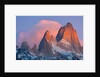 Pink Cumulus Clouds Above Fitzroy Massif, Glaciers National Park by Anonymous