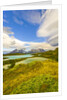 Bright Lenticular Clouds, Mountains and Lake, Torres del Paine National Park by Anonymous