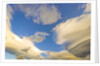 Cumulus and Lenticular Clouds at Sunrise by Anonymous