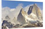Fitzroy Massif and Cumulus Clouds by Anonymous