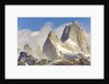 Fitzroy Massif and Cumulus Clouds by Anonymous