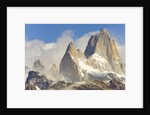 Fitzroy Massif and Cumulus Clouds by Anonymous