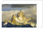 Fitzroy Massif and Cumulus Clouds at Sunrise by Anonymous