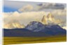 Colorful Cumulus Clouds Above Fitzroy Massif at Sunrise by Anonymous