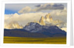 Colorful Cumulus Clouds Above Fitzroy Massif at Sunrise by Anonymous